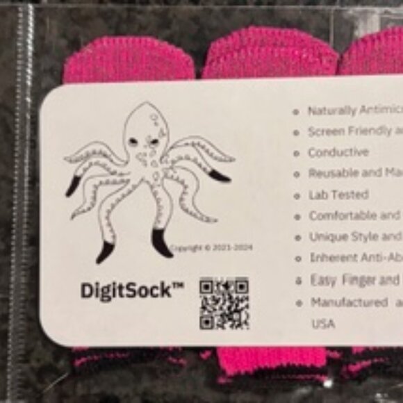 DigitSock Other - DigitSock - Unique Pink Fingers